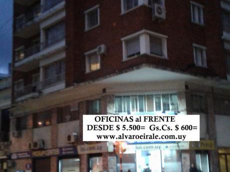 # Oficinas Desde $ 6.000= Soriano 796 Y Florida.