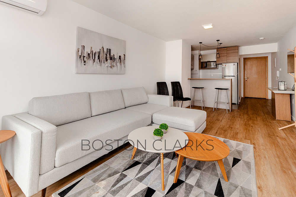 Apartamento En Alquiler En Pocitos De 1 Dormitorio Con Garaje · Foto 3