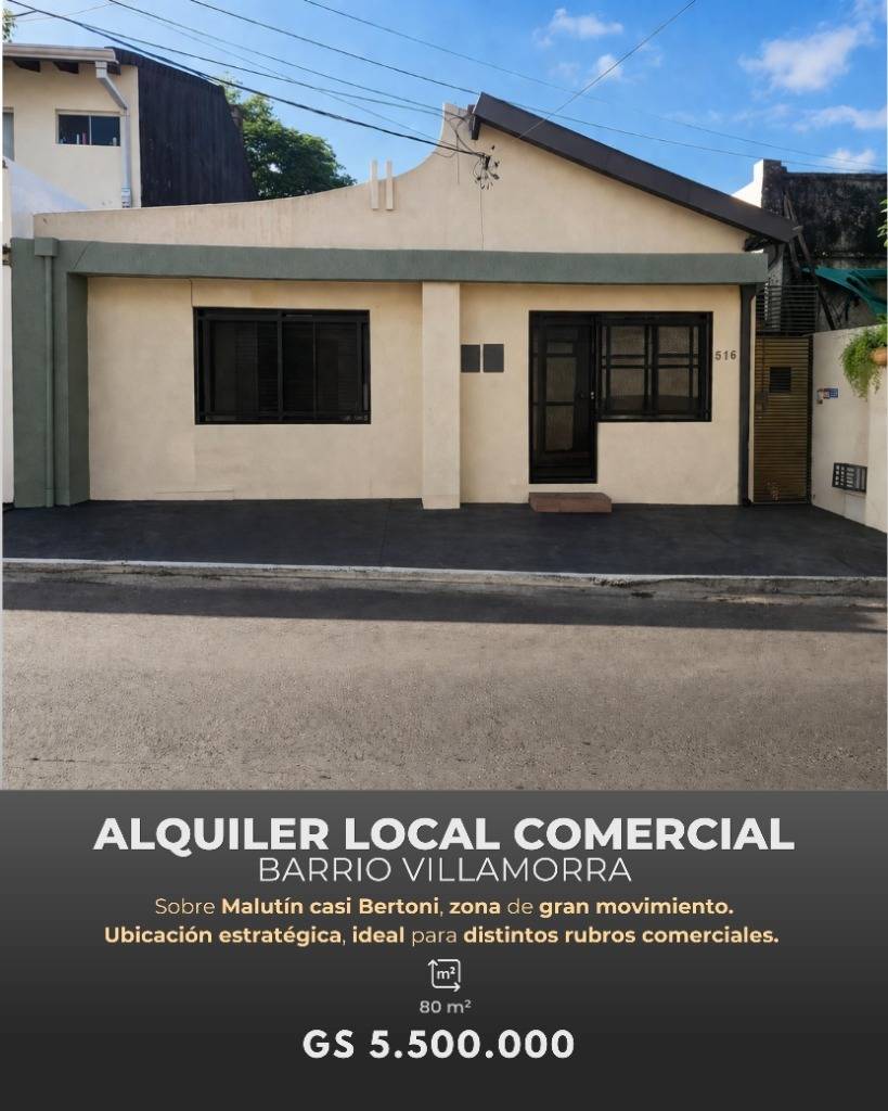 ALQUILO LOCAL COMERCIAL EN VILLA MORRA — foto 2