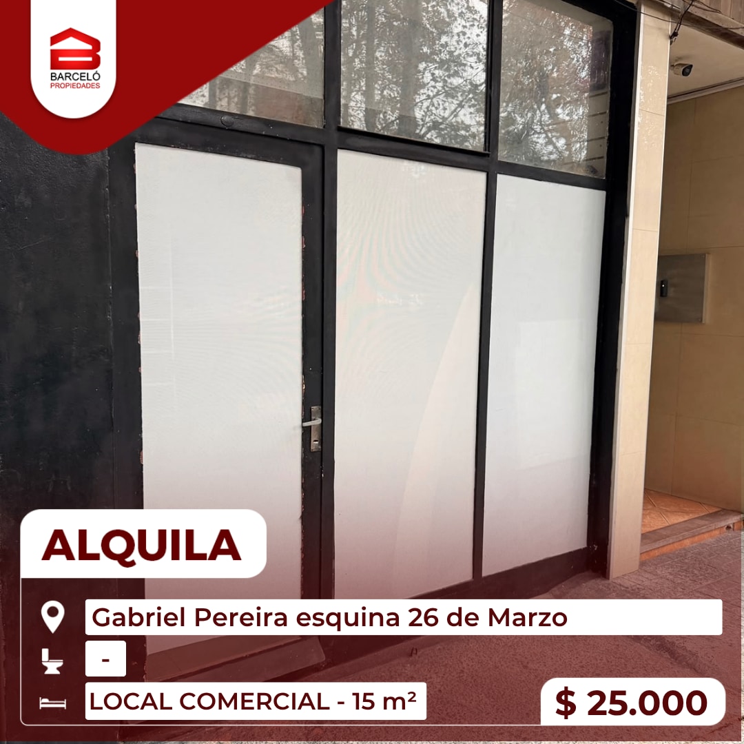 Local Comercial en alquiler ubicado en Pocitos