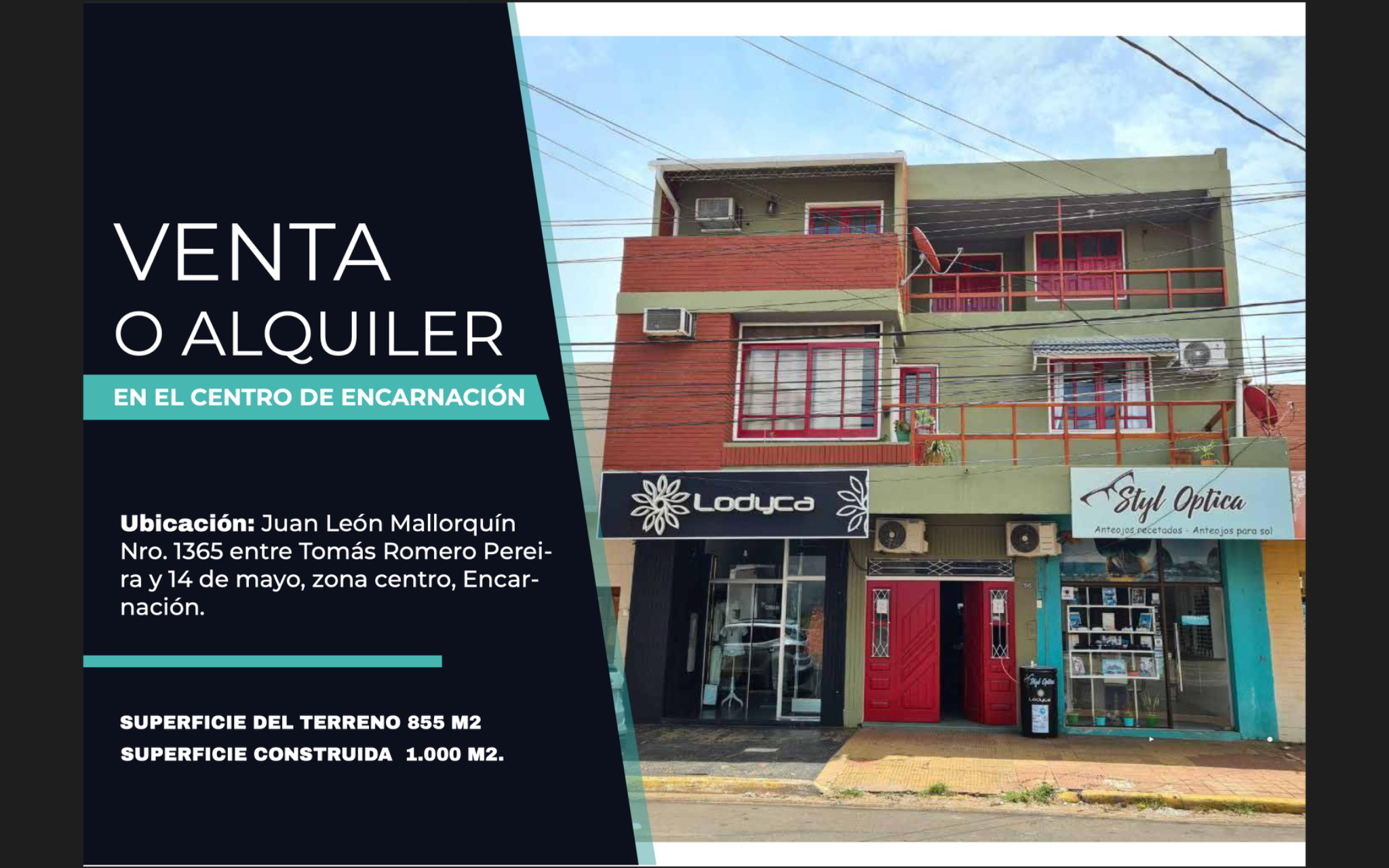 Amplia propiedad en pleno centro de Encarnación - foto 1