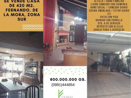 Se Vende Casa De 420 M2.