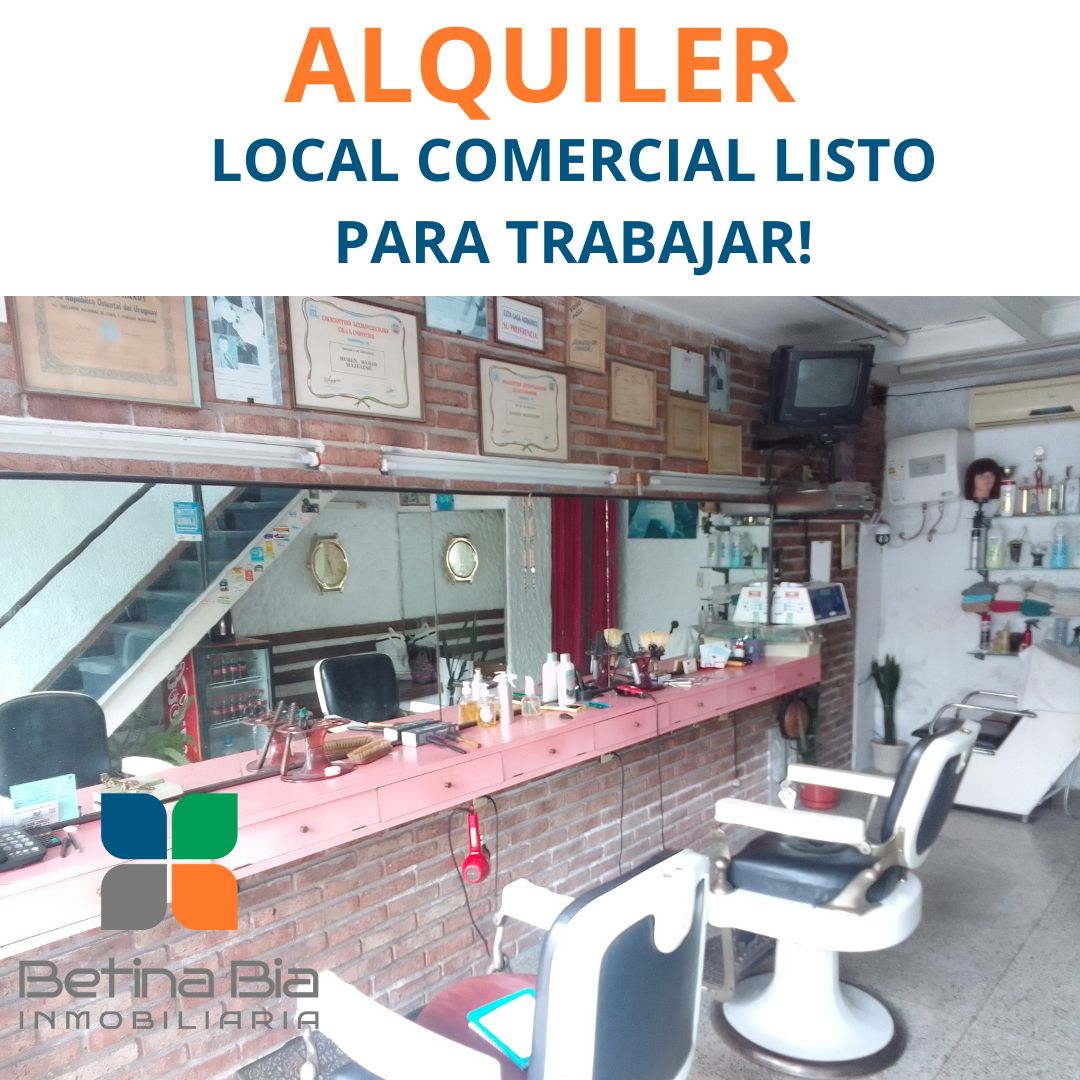 LOCAL COMERCIAL LISTO PARA TRABAJAR!