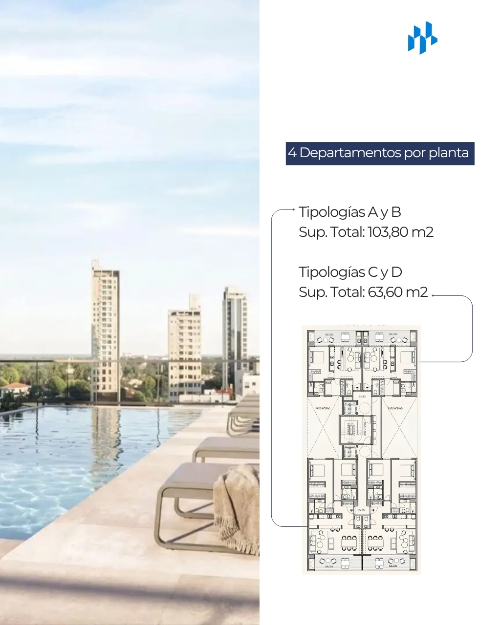 Exclusivo Proyecto de 2 y 3 habitaciones en Las Lomas — foto 2
