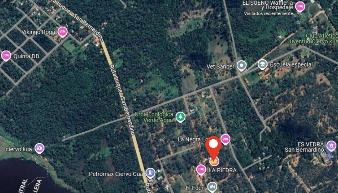 Vendo Terreno San Bernardino, Zona Ciervo Cua. — foto 2