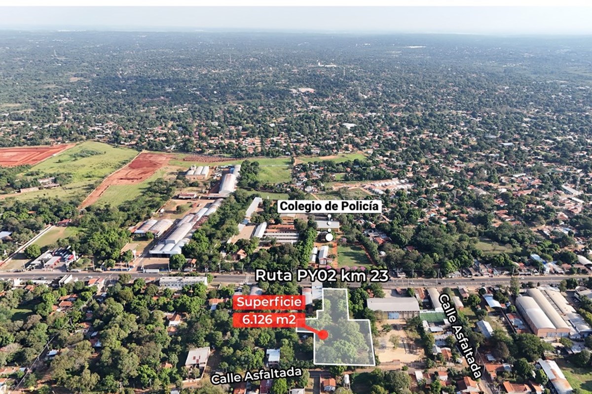 Terreno-Venta-ruta 2 km 23, Laurelty, Capiata, Central — foto 3
