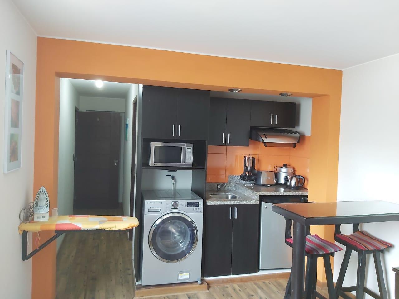 Minidepartamento en alquiler en Miraflores