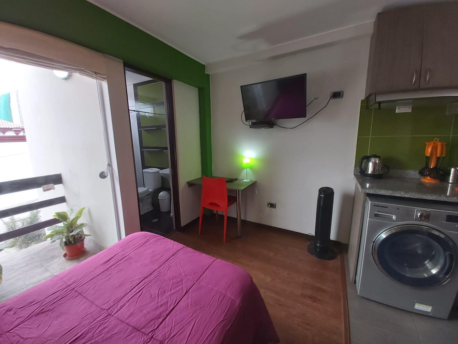 Minidepartamento en alquiler en Miraflores