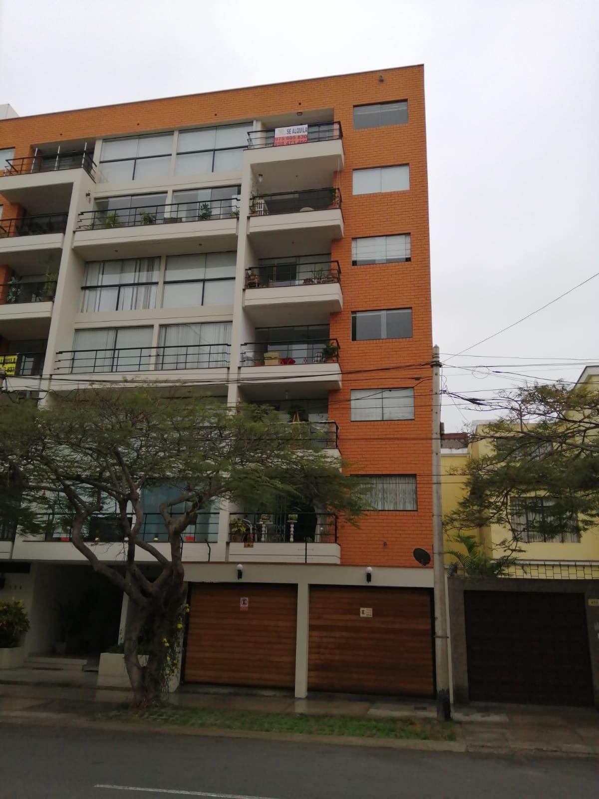 Departamento en alquiler en Miraflores