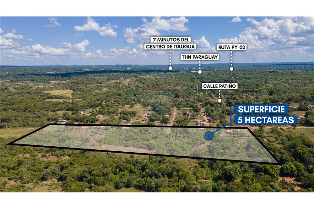 EN VENTA 5 HECTÁREAS SOBRE RUTA PATIÑO ITAUGUA — foto 3