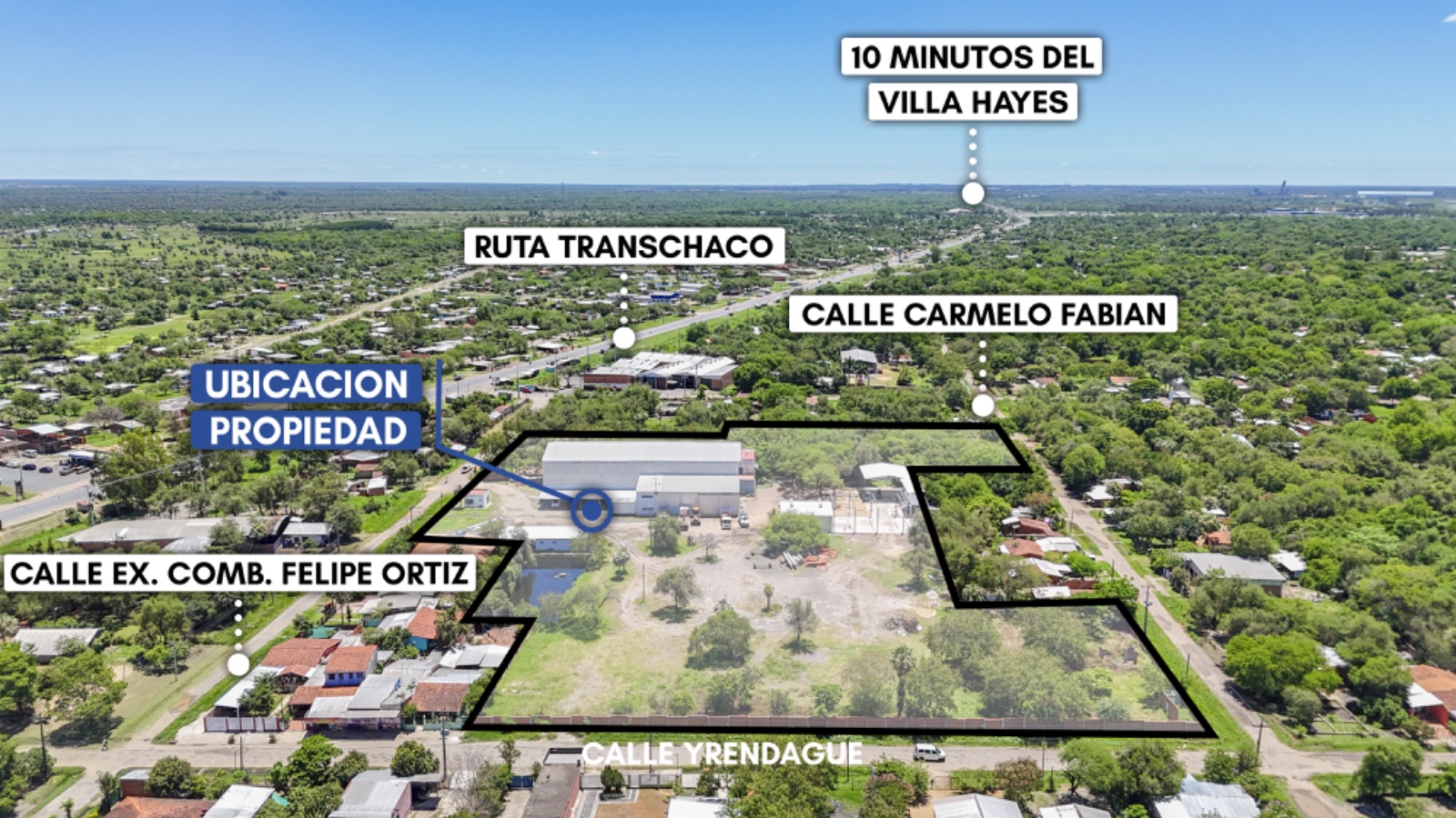 VENDO DOS HECTAREAS EN REMANSITO - VILLA HAYES — foto 3