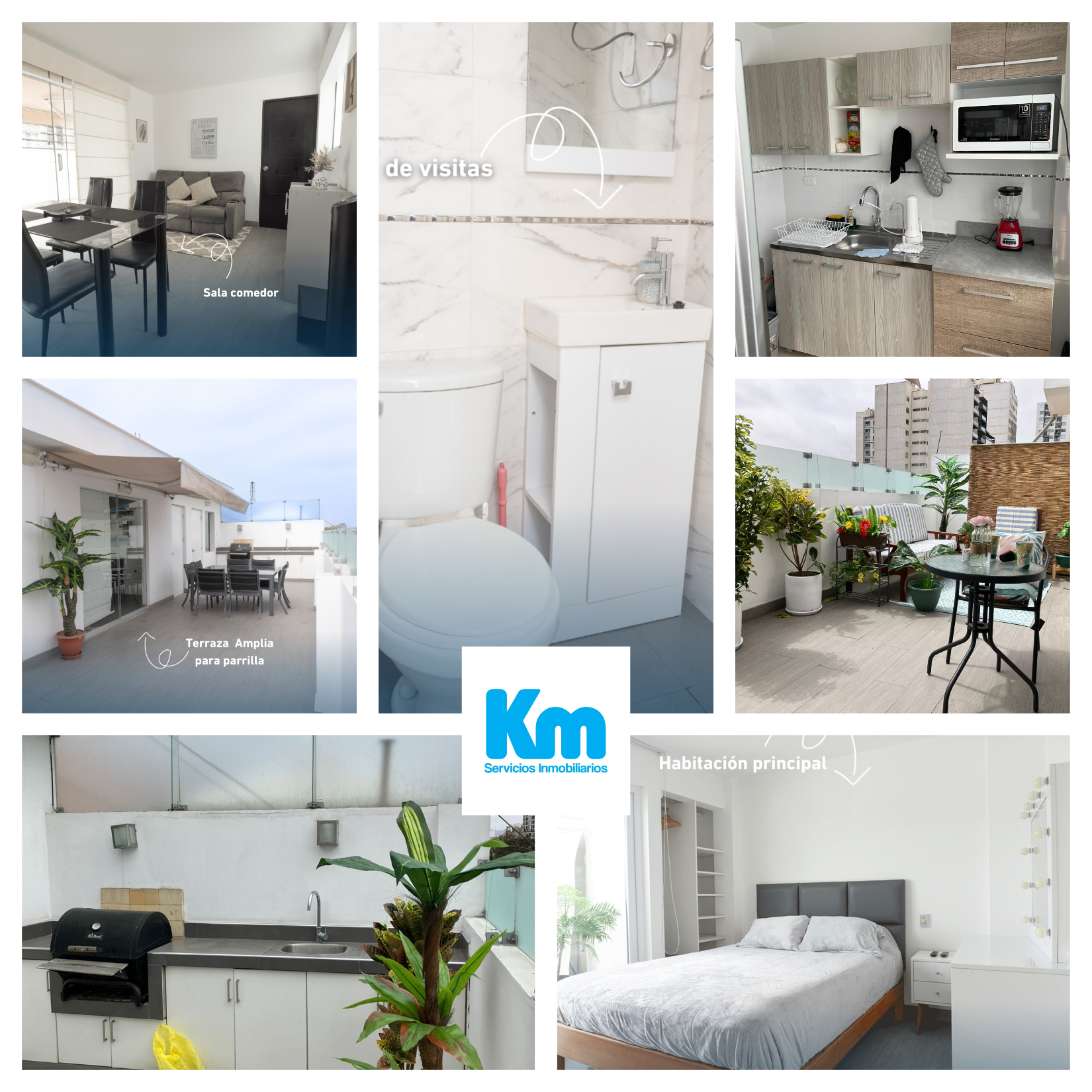 Departamento en alquiler en Miraflores