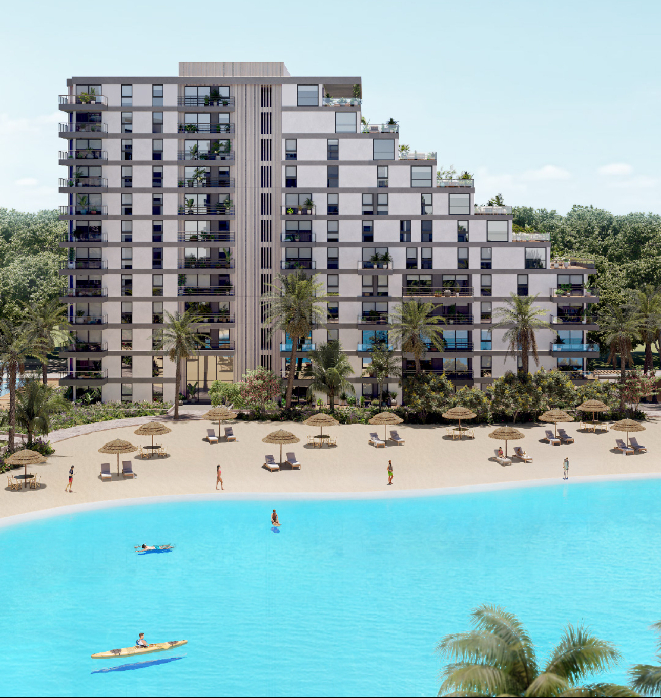 departamentos alrededor del Crystal Lagoon Luque Marena — foto 3