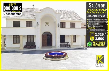 Prestigioso Salon De Eventos Y Vivienda