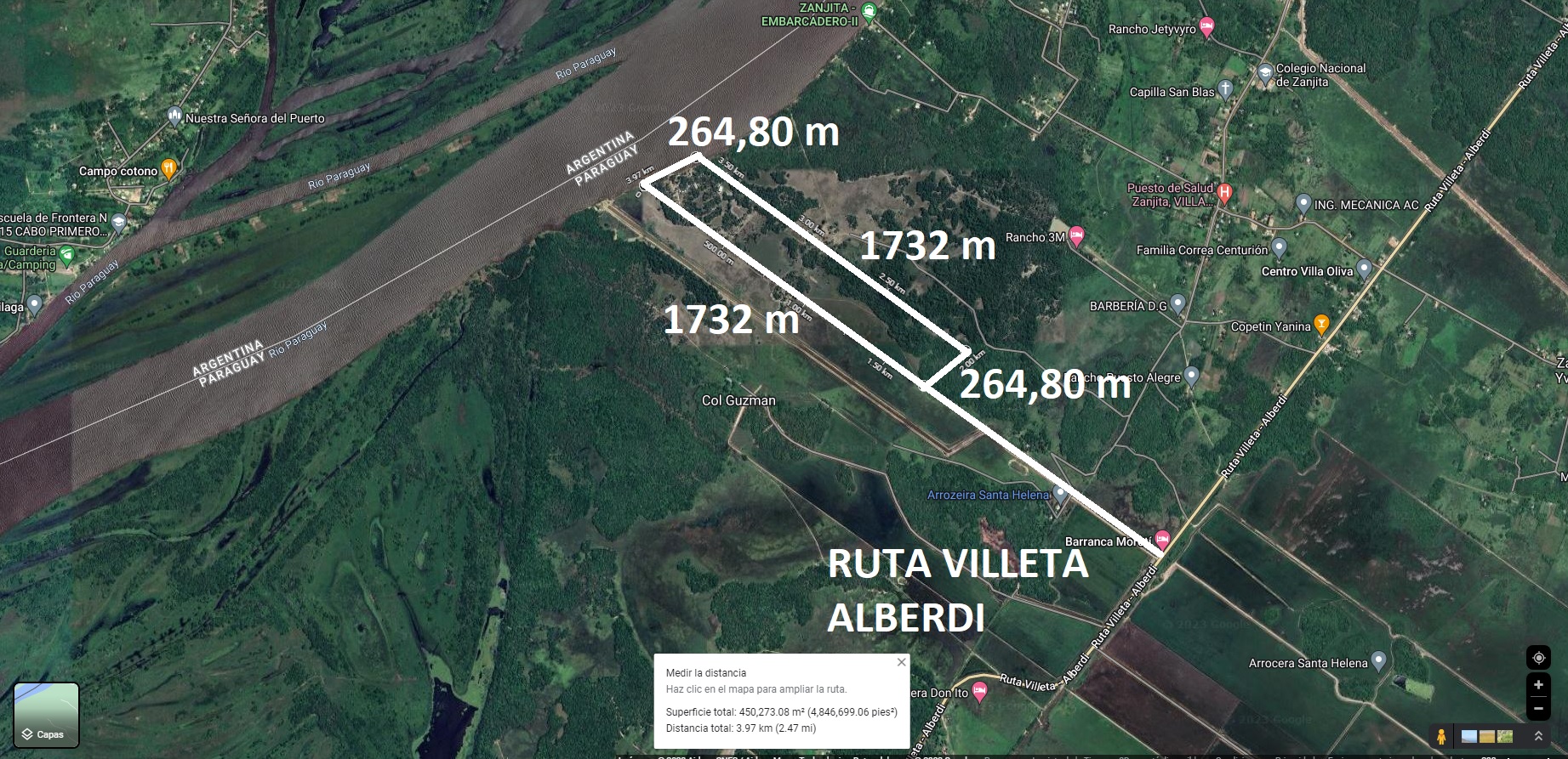 VILLA OLIVA ÑEEMBUCÚ 47 HECTÁREAS CON COSTA SOBRE RÍO PARA PUERTO O ASTILLERO — foto 2