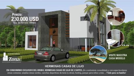 Condominio Exclusivo Del Urubo Hermosa Casa De 3 Suites