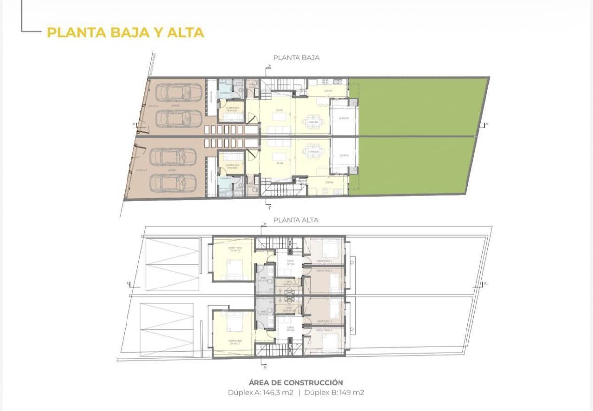 Dúplex de 3 dorm. en terreno de 190 m² | Luque — foto 2
