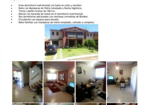 Vendo Duplex De 3 Dormitorios En Villa Elisa Zona Real Acceso Sur En Condominio