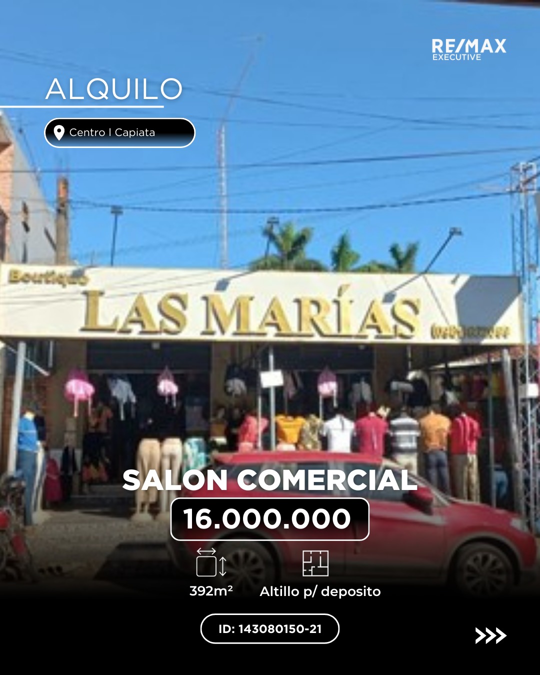 Alquilo  Amplio Salon Comercial en Capiatá Lugar Privilegia — foto 3