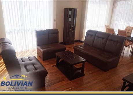 Departamento Muy Soleado Con Terraza Amoblado Y Equipado