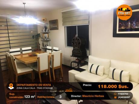 Moderno Departamento En Venta 3 Dormitorios Cala Cala