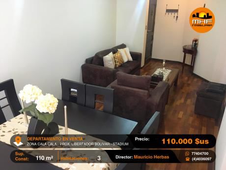 Bonito Departamento 3 Dormitorios En Venta Próximo Stadium