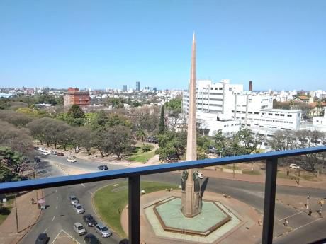 Gje .port. 24 Hs. 2 Terrazas. Principal En Suite, 2 Baños. Frente Al Parque