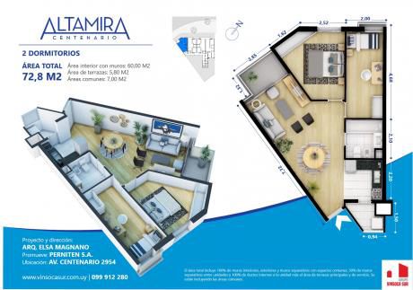Lanzamiento | Altamira Centenario 2 Dorm