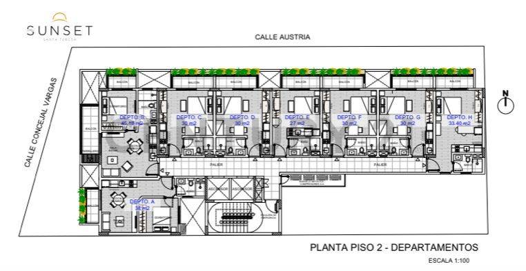 Departamento en venta en Ycuá Satí, Asunción — foto 2
