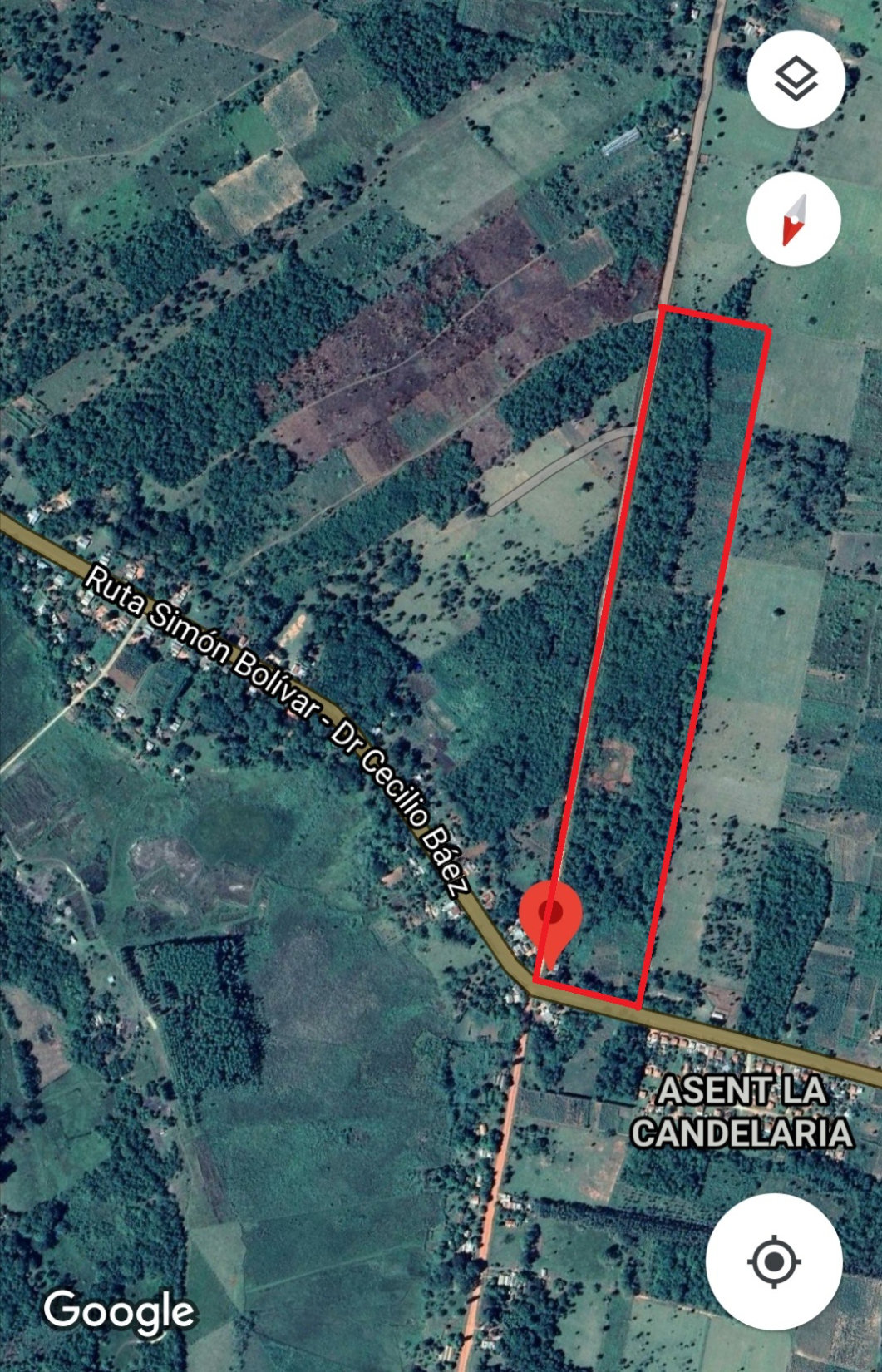 Vendo 10 Hectáreas Dr Cecilio Báez-Caaguazú Sobre Asfalto Por: 700 Millones — foto 3