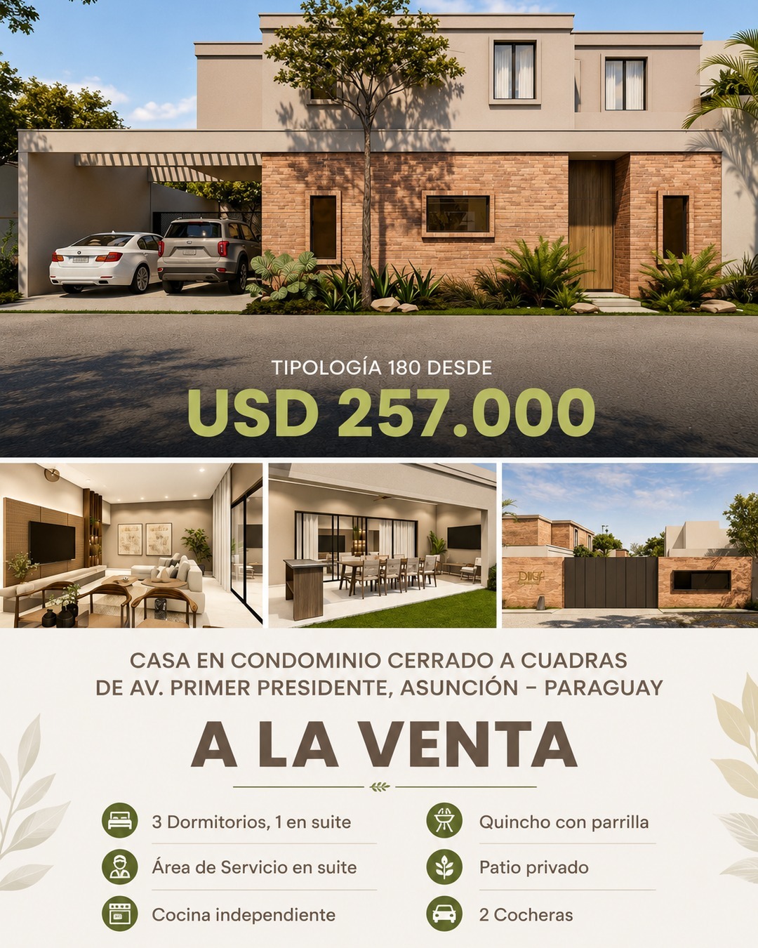 Casa en venta en Mbocayaty