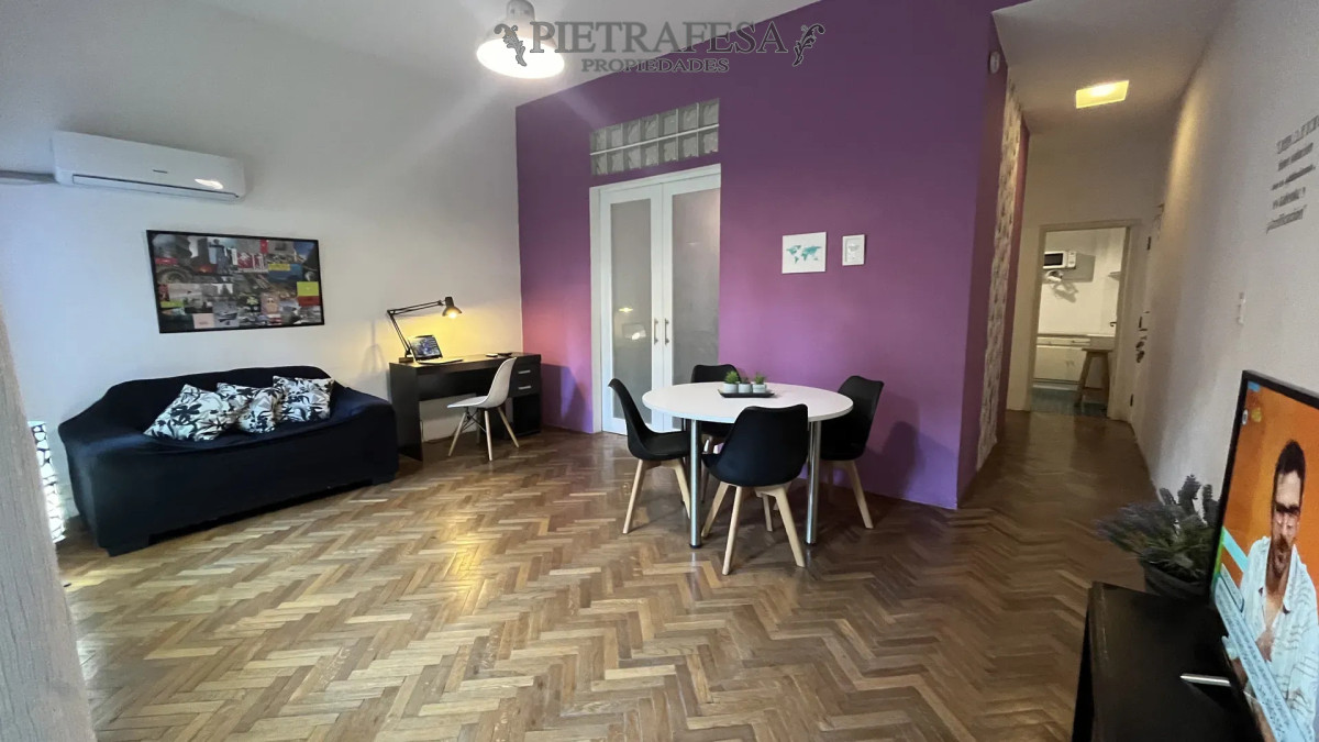 Apartamento en alquiler, 1 dormitorio, 1 baño. Amueblado. Villa Biarritz. · Foto 3