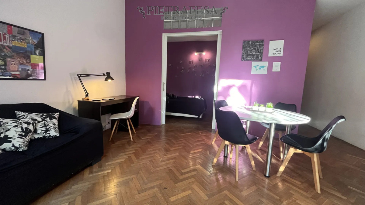 Apartamento en alquiler, 1 dormitorio, 1 baño. Amueblado. Villa Biarritz. · Foto 2