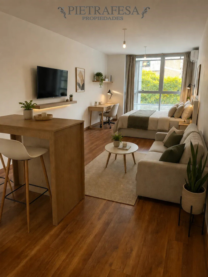 ALQUILER - JOSÉ ELLAURI, MONOAMBIENTE, UN BAÑO · Foto 1