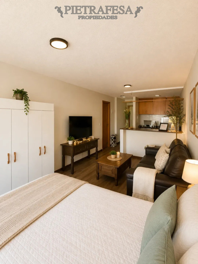 Apartamento en alquiler, monoambiente, 1 baño, terraza. Punta Carretas. · Foto 2