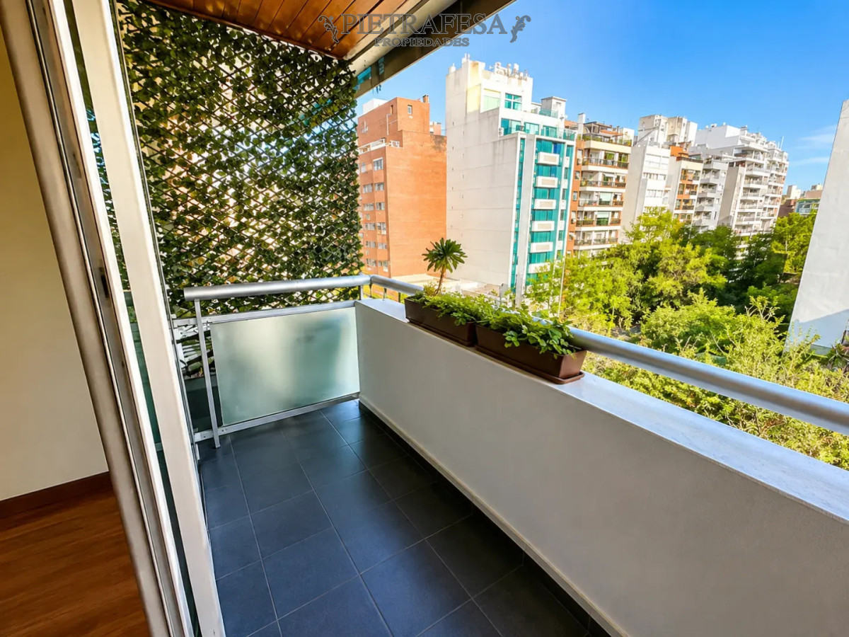 Apartamento en alquiler, monoambiente, 1 baño, terraza. Punta Carretas. · Foto 5