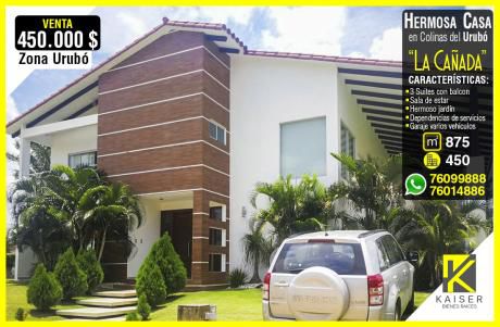 Bella Casa En Colinas Del Urubo La Cañada