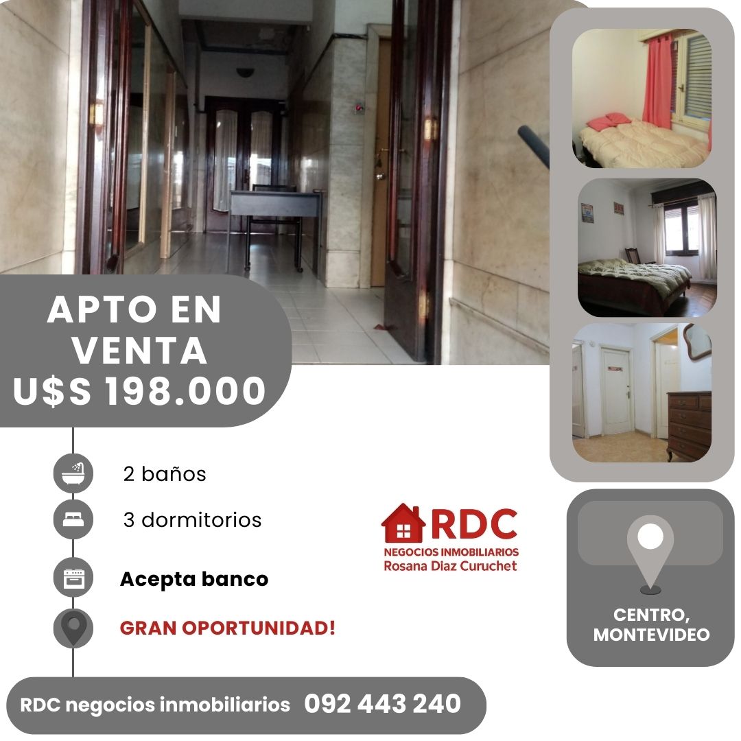 ¡¡¡Excelente oportunidad, sobre 18 De Julio con renta!!!