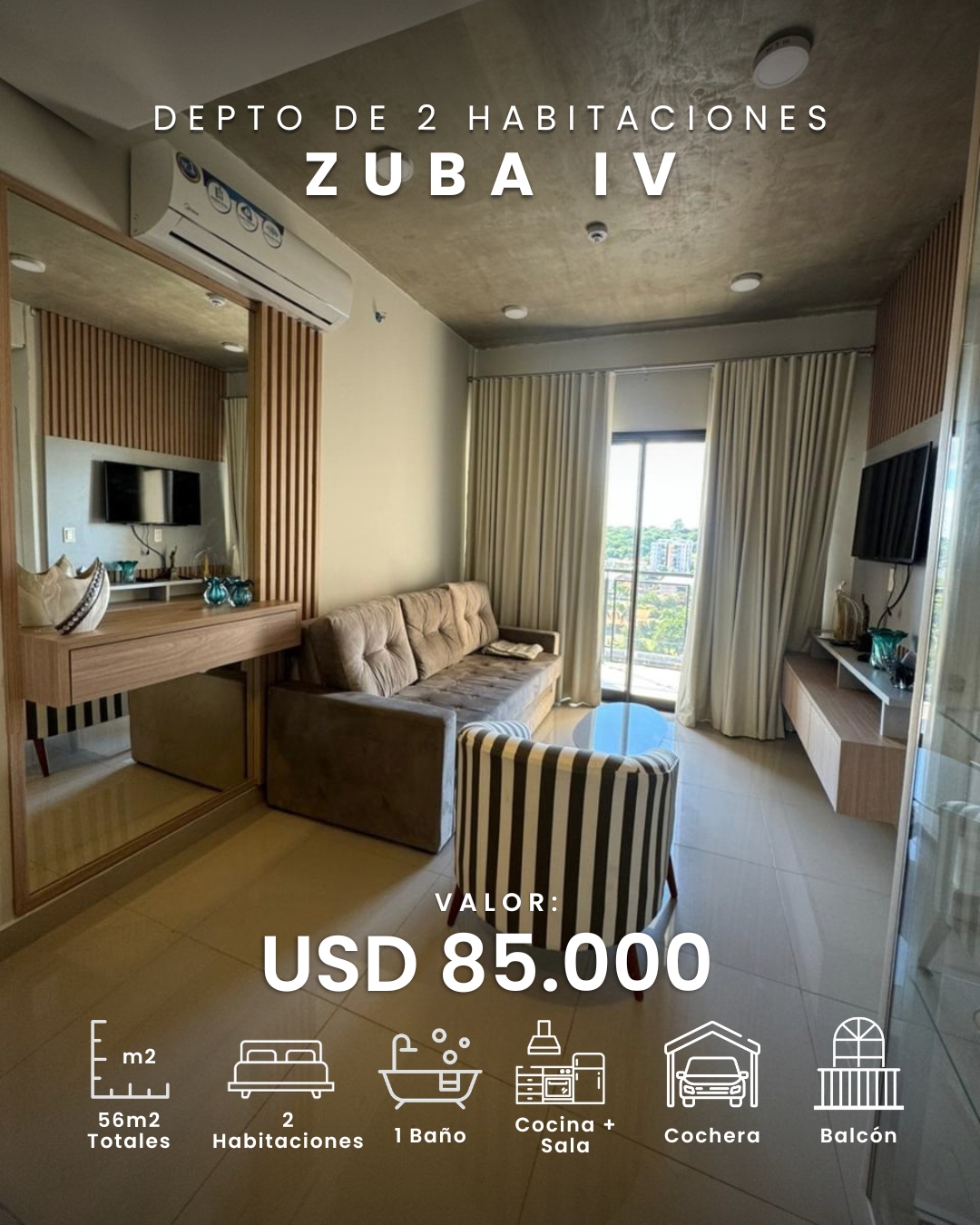 Departamento en venta en Luque
