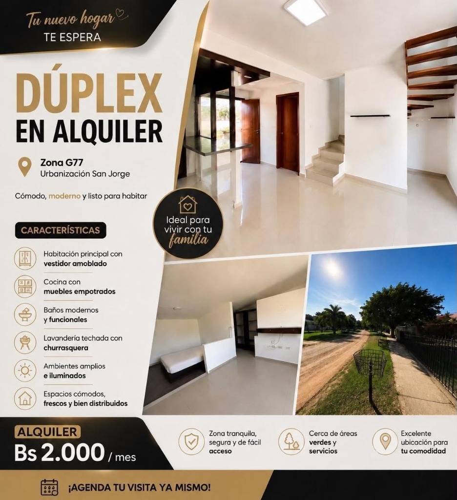 Casa en alquiler en Norte