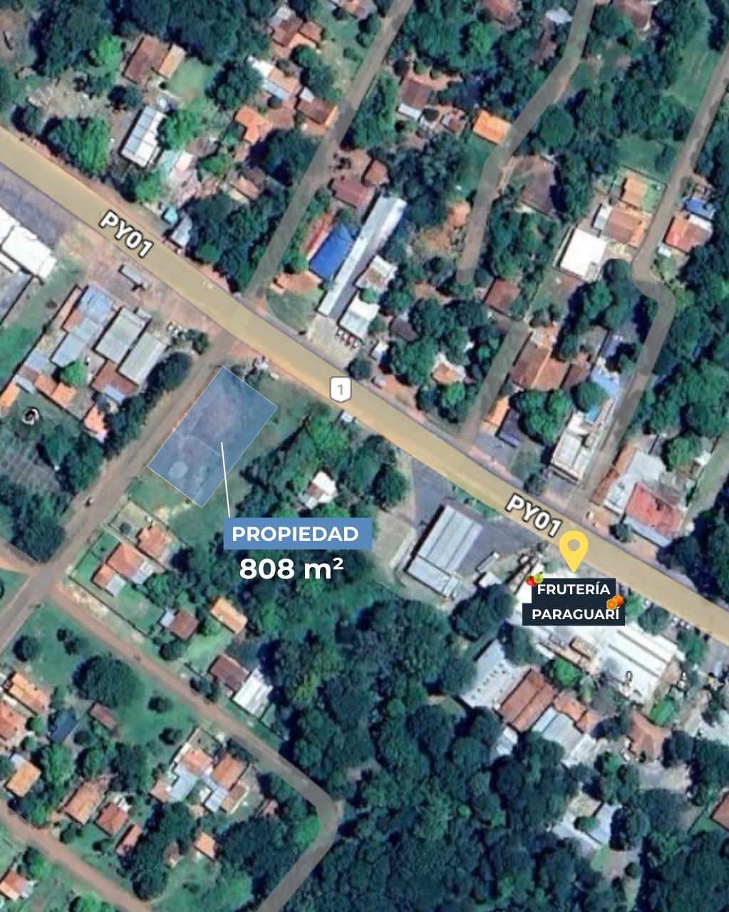 En venta amplio terreno sobre ruta 1 a lado de la frutería Paraguari — foto 3