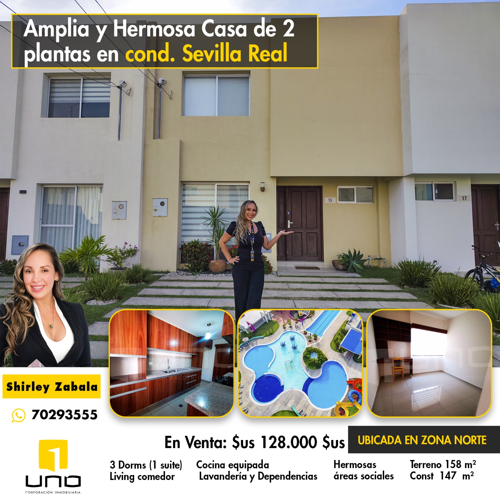 CASA EN VENTA DE 2 PLANTAS SEVILLA REAL 