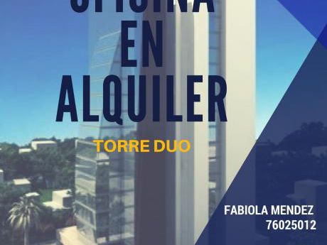 Oficina En Alquiler Torre Duo