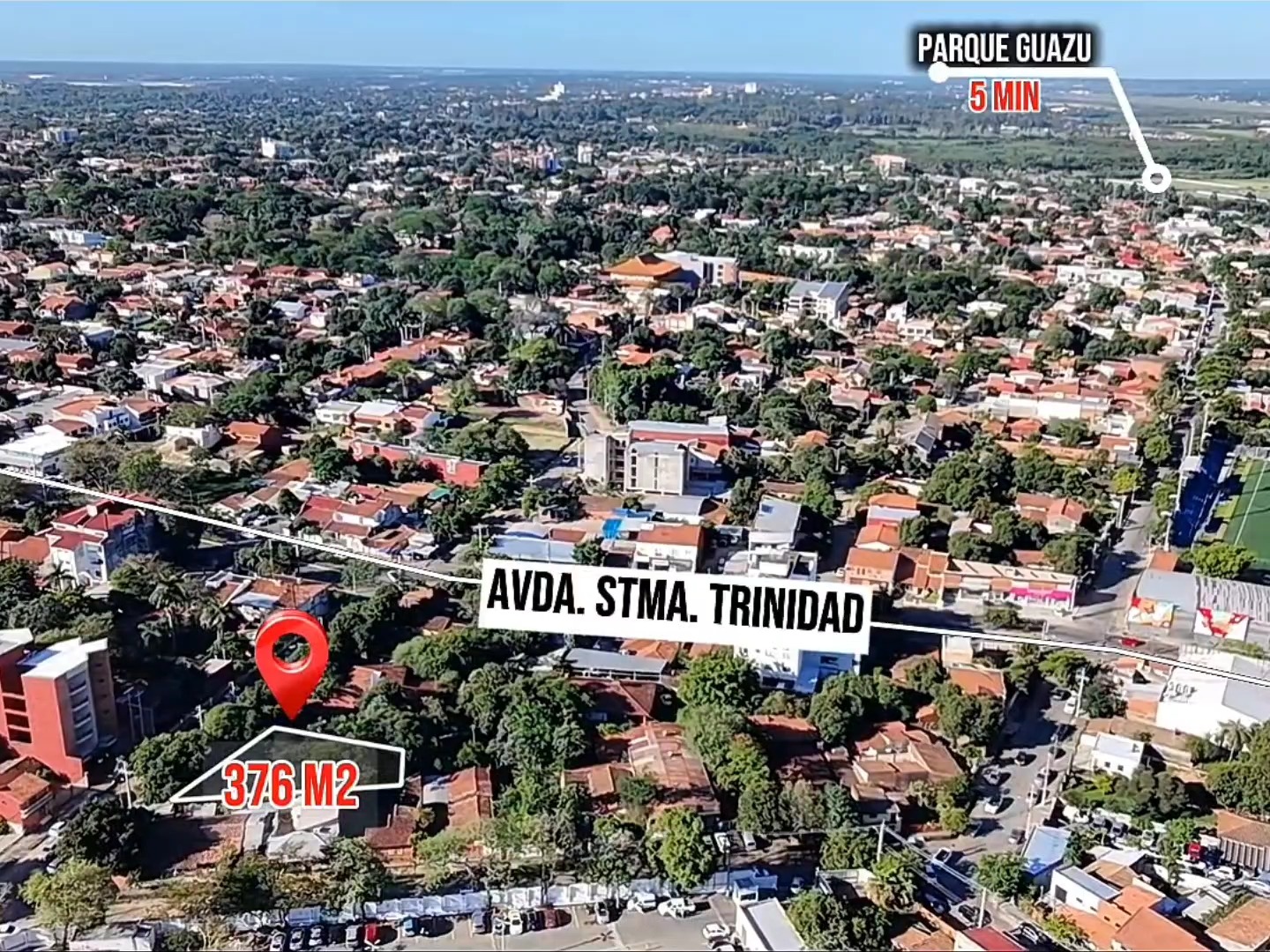 Vendo Amplio Terreno en Zona Residencial, Asunción Barrio Madame Lynch — foto 3