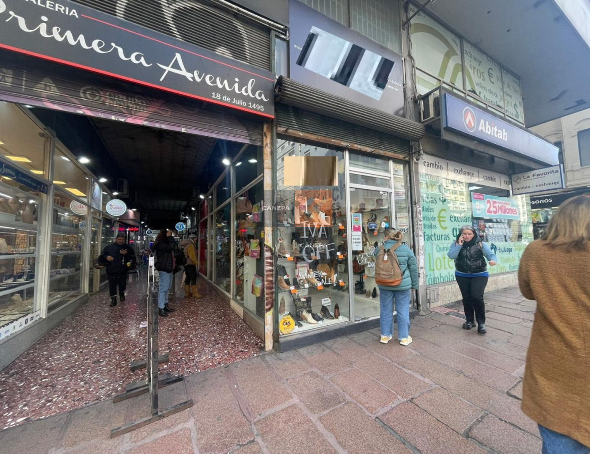 Local en alquiler en pleno 18 de Julio