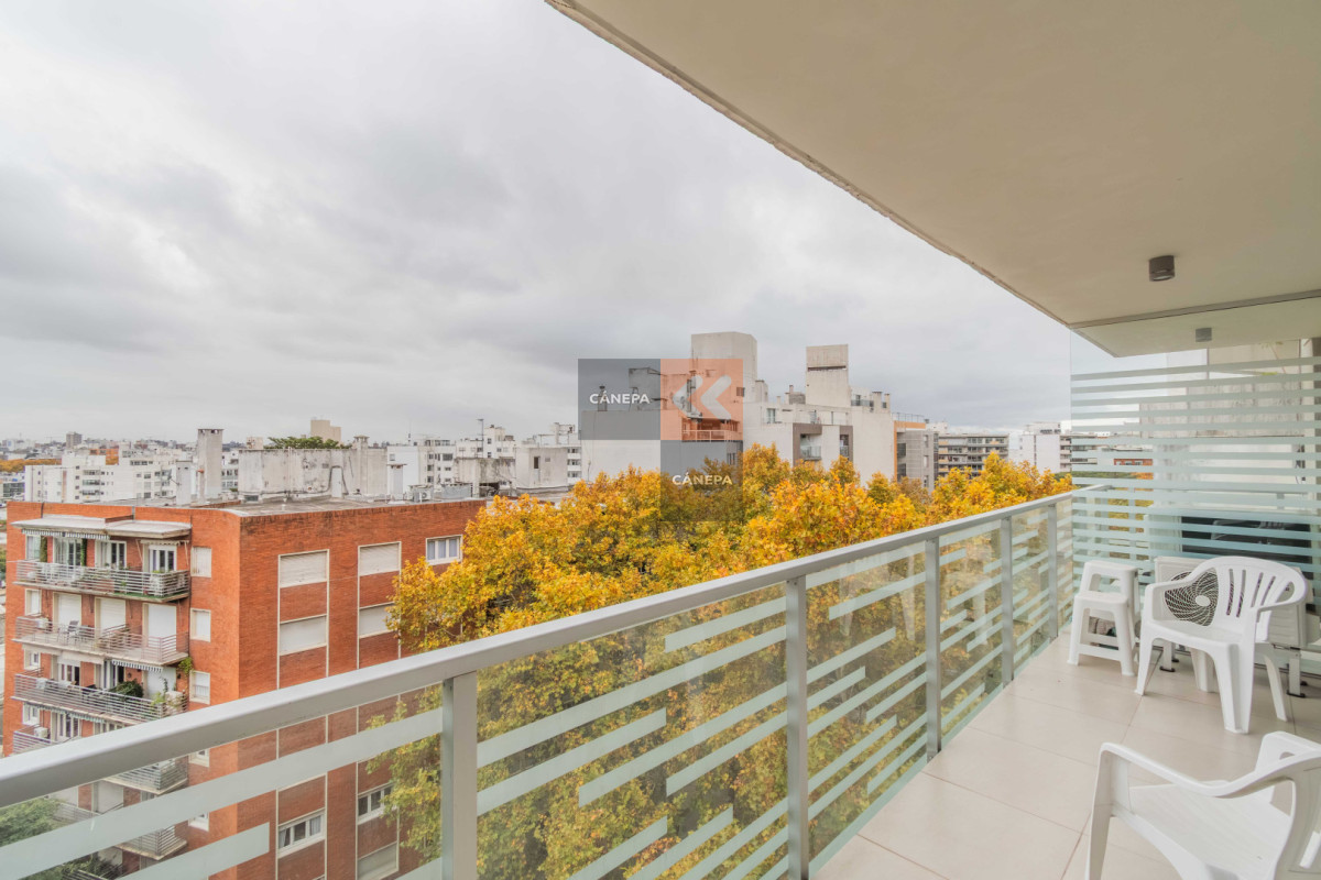 Alquiler apartamento 1 dormitorio en Pocitos, posibilidad con o sin muebles