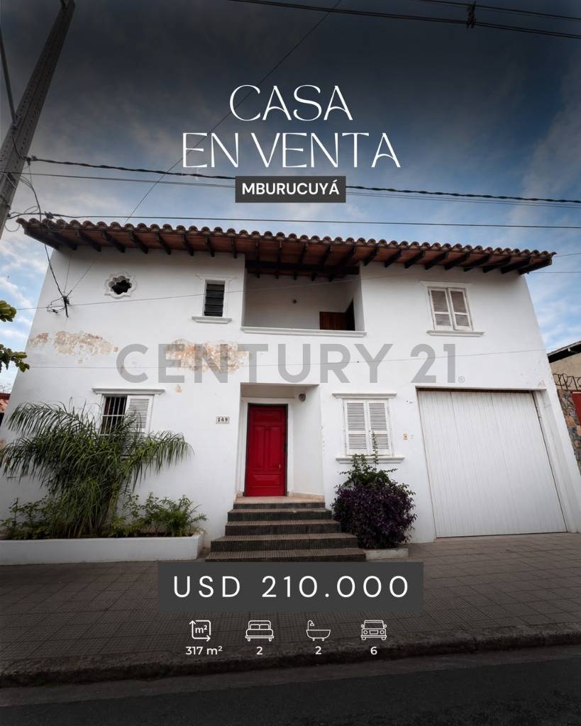 Casa en venta en Mburucuyá