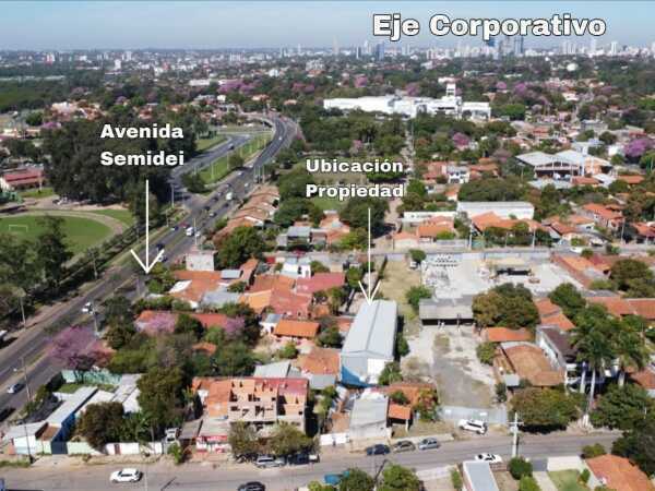VENDO TERRENO A MEDIA CUADRA DE LA AVENIDA SEMIDEI - LOMA PYTA — foto 2