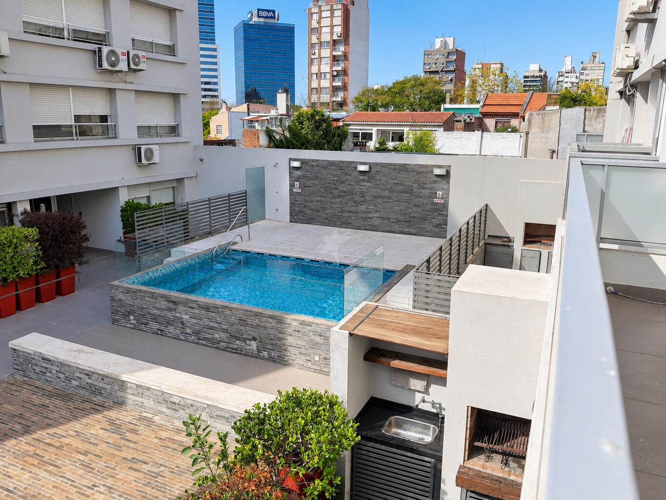 ALQUILER APTO POCITOS 1 DORM. CON TERRAZA · Foto 10