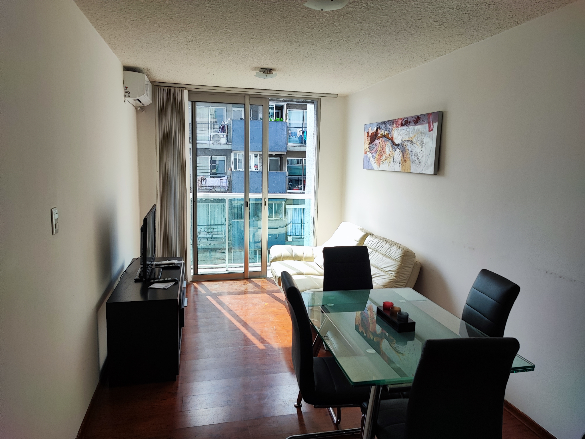 Tres cruces, equipado, 1 dormitorio con vista, ideal estudiantes